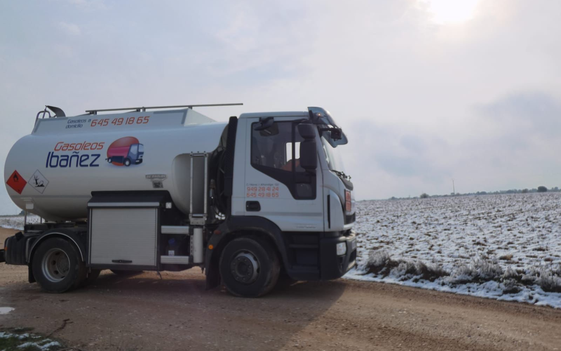 Gasóleos Ibáñez - camión gasóleo a domicilio en Guadalajara