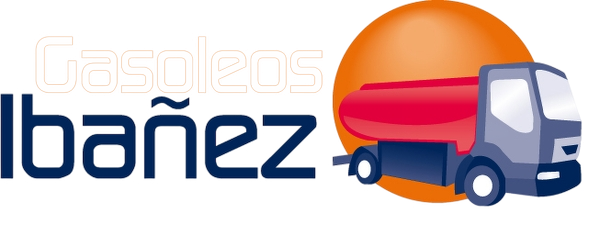 Logotipo Gasóleos Ibáñez letras blancas